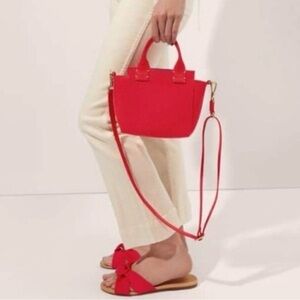 Rothy's Red Mini Tote Crossbody